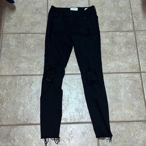 Frame Denim Women's Black Skinny Jeans